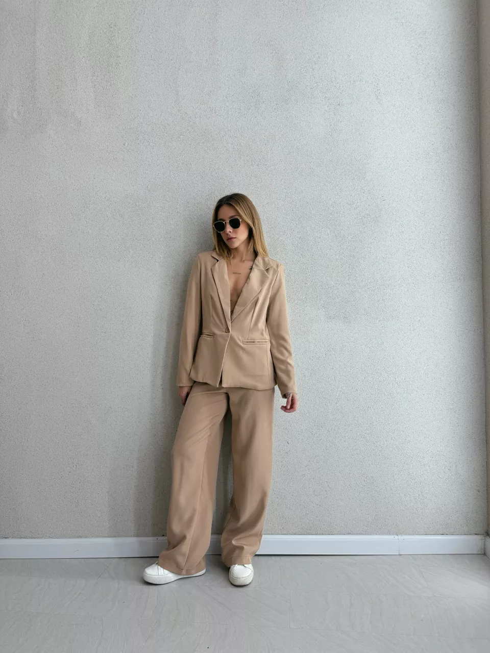 CONJUNTO ELLEN BLAZER CAPUCCINO 