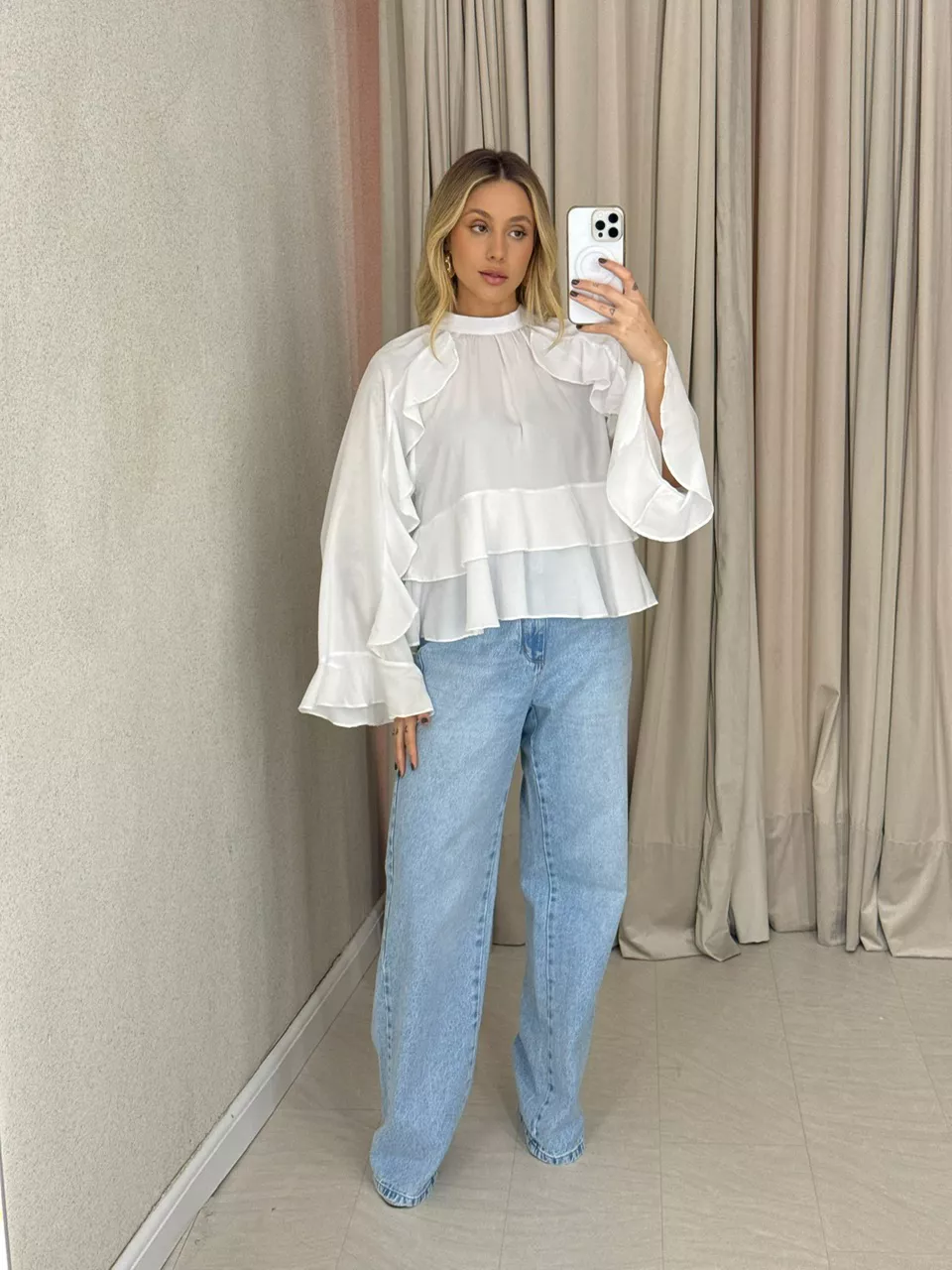 BLUSA MILENA BABADOS off