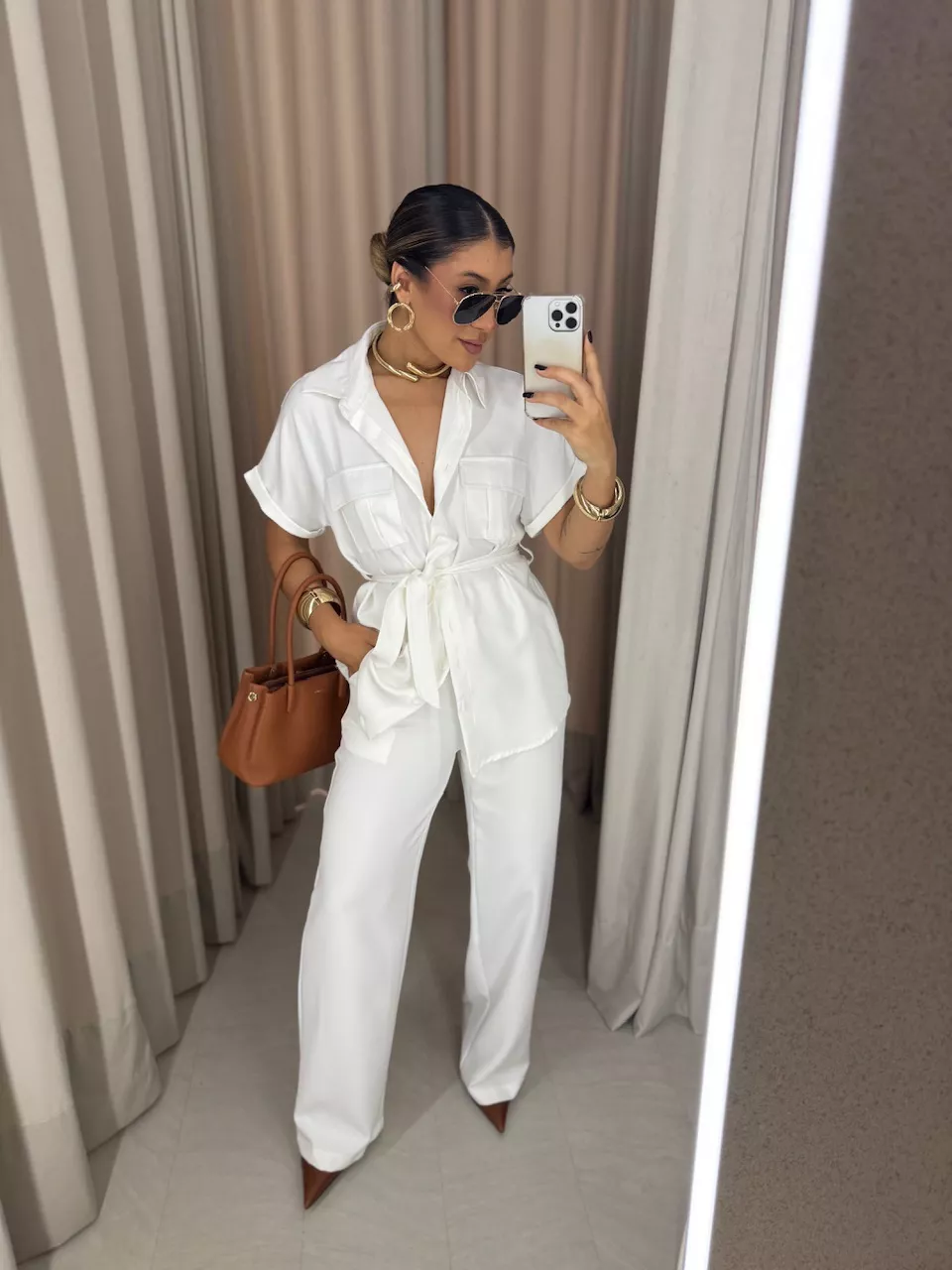  CONJUNTO FRANCISCA CALÇA OFF - 0064400048 - CAROLLA FERRARO