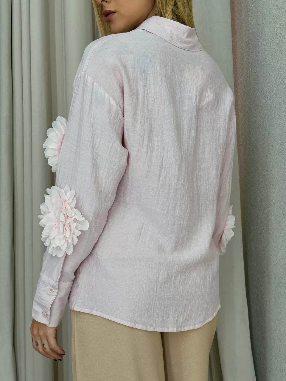 CAMISA MIA FLOR BABY PINK