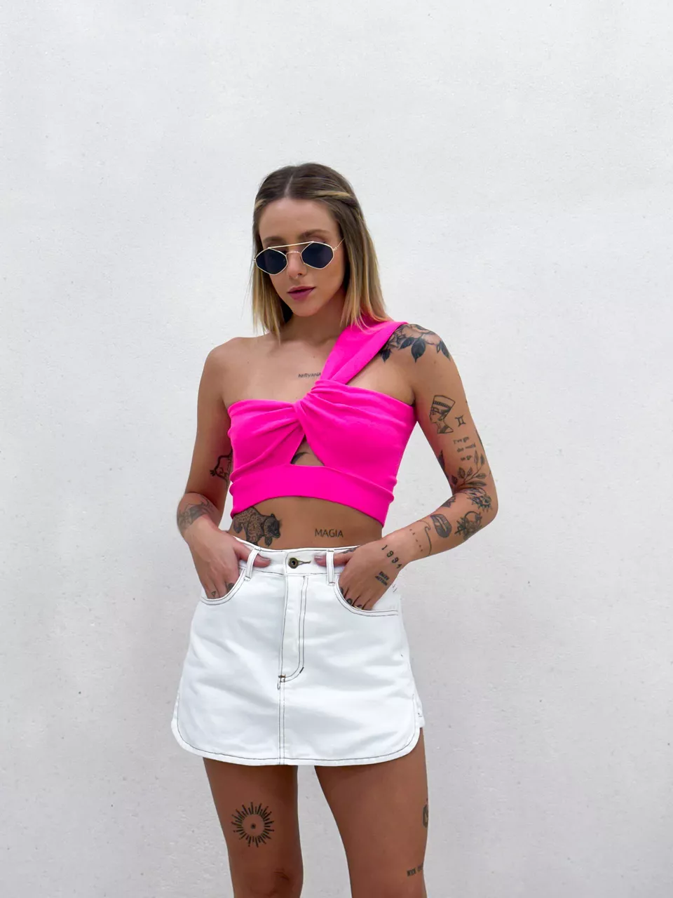 CROPPED CLARA TRICOT PINK