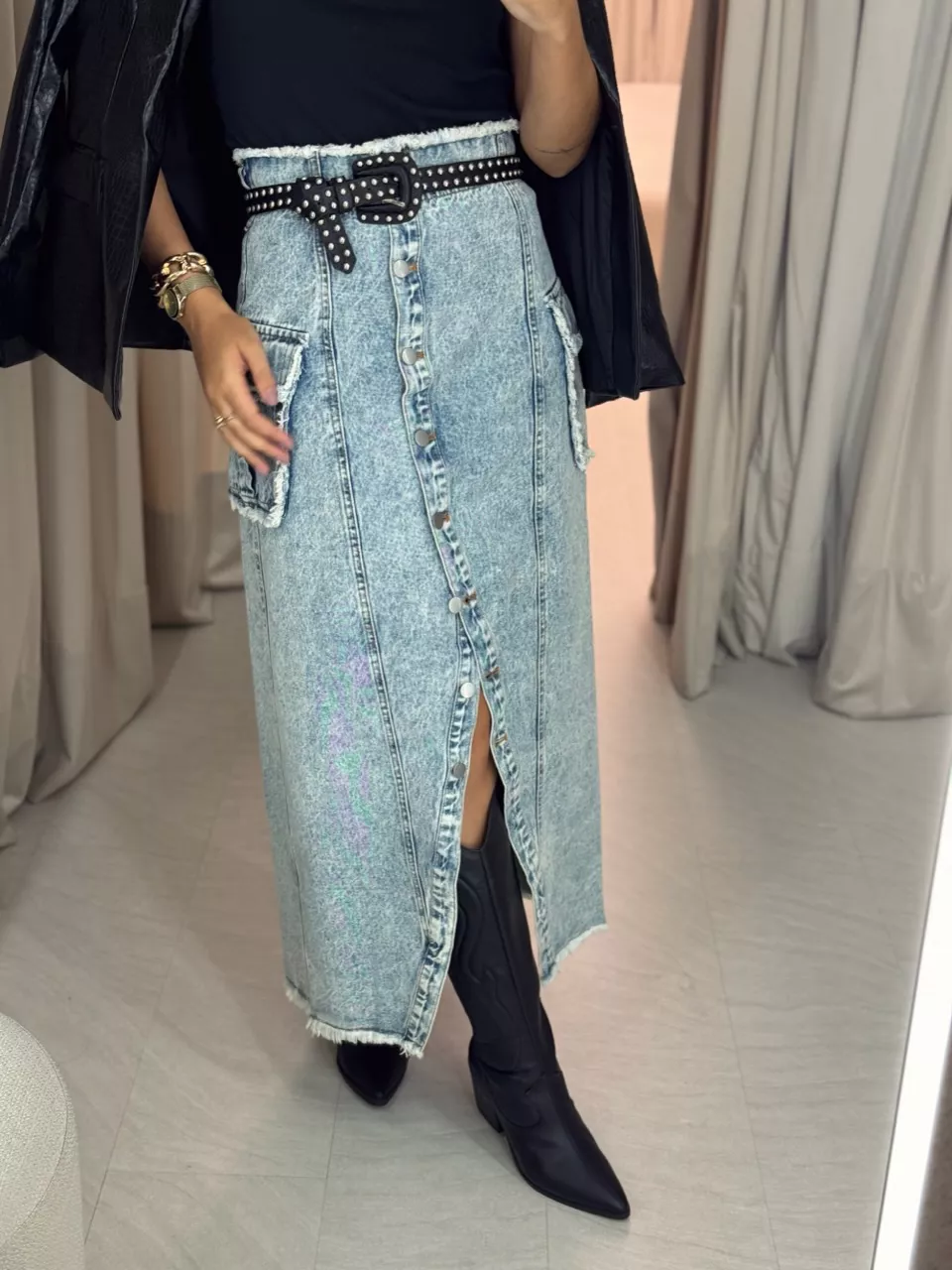 SAIA MICAELA JEANS CLARA - 0052150090 - CAROLLA FERRARO