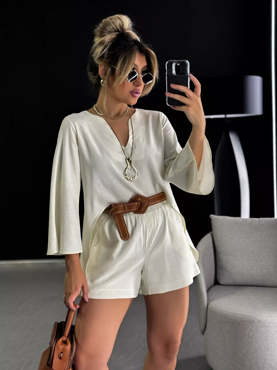 CONJUNTO BEIRA MAR ASSIMÉTRICO OFF - 0046370048 - CAROLLA FERRARO