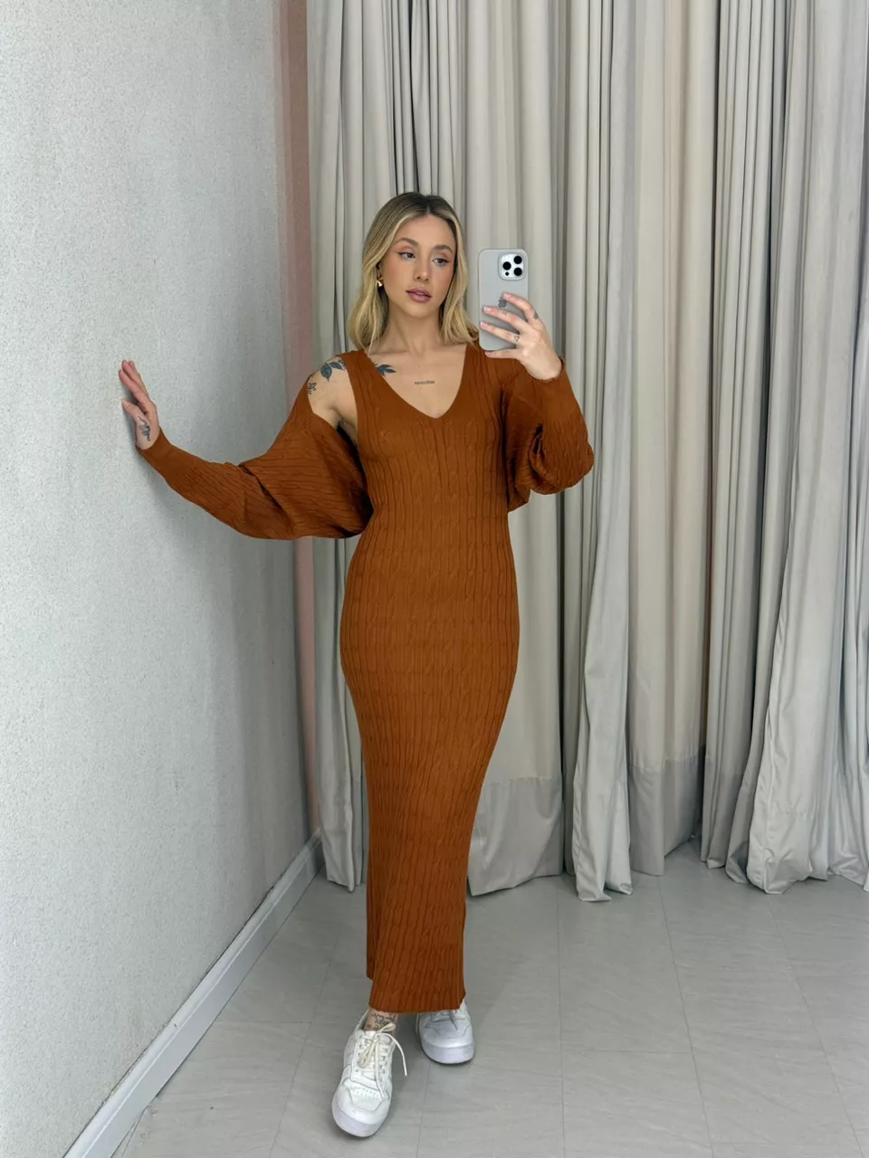 CONJUNTO MALTA Tricot TELHA - 0064360180 - CAROLLA FERRARO