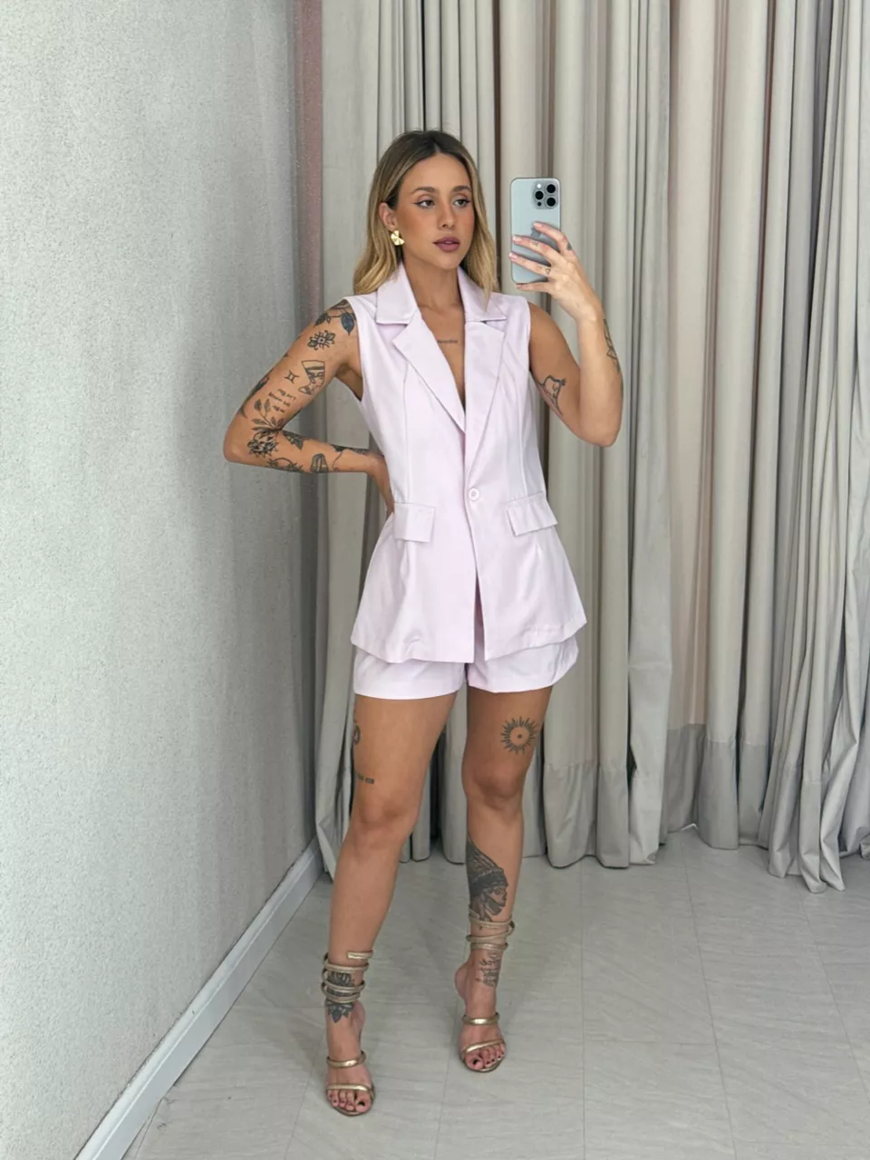 CONJUNTO ARLETE COLETE Rosa