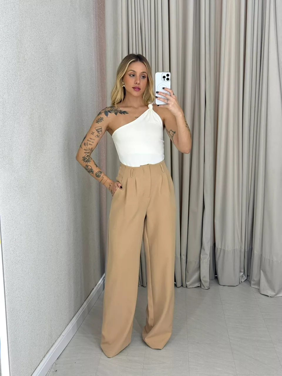CALÇA IOLANDA 02 PANTALONA Nude