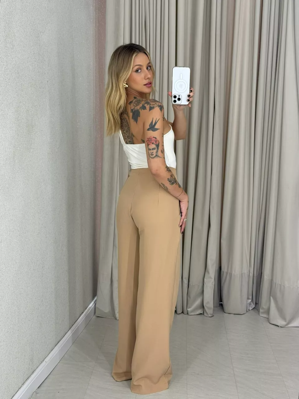 CALÇA IOLANDA 02 PANTALONA Nude