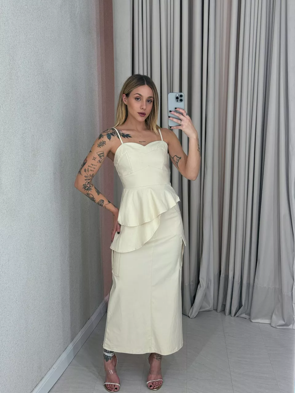SAIA REBECA CARGO MARFIM