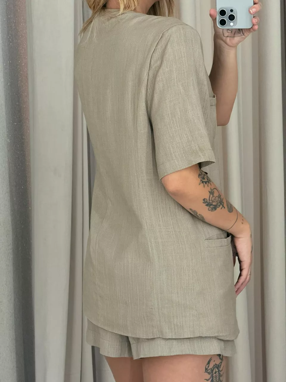 CONJUNTO KAUANY. Short Nude