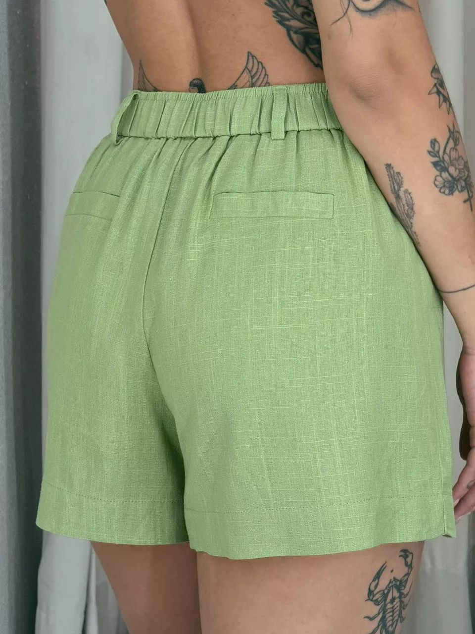 CONJUNTO KAUANY. Short verde