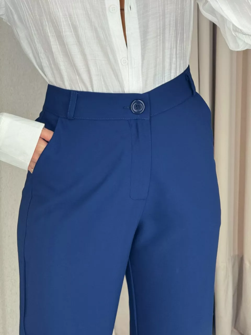 CALÇA LUARA BASIC Azul Petróleo