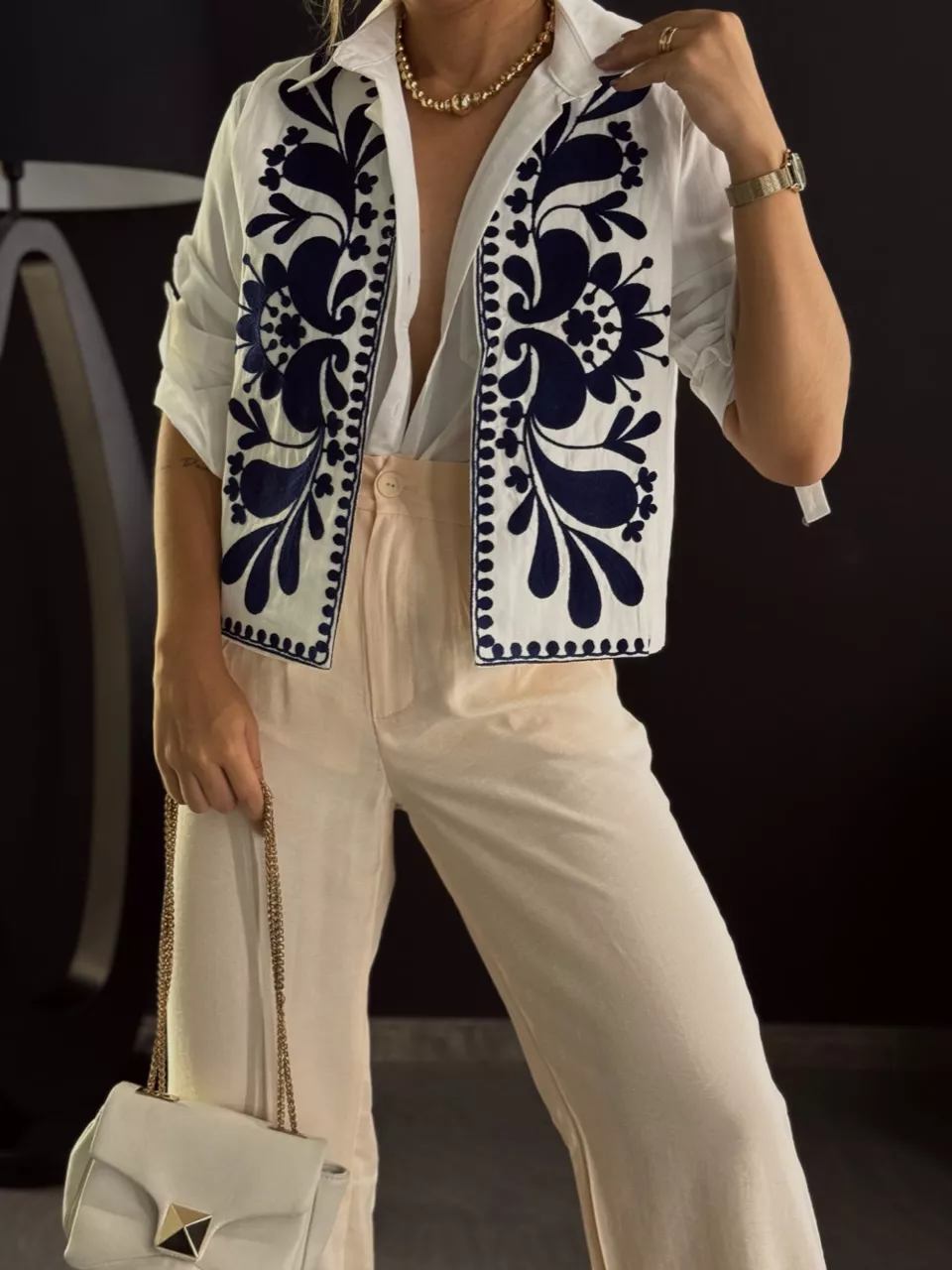 COLETE MARIA BORDADO OFF - 0049790048 - CAROLLA FERRARO