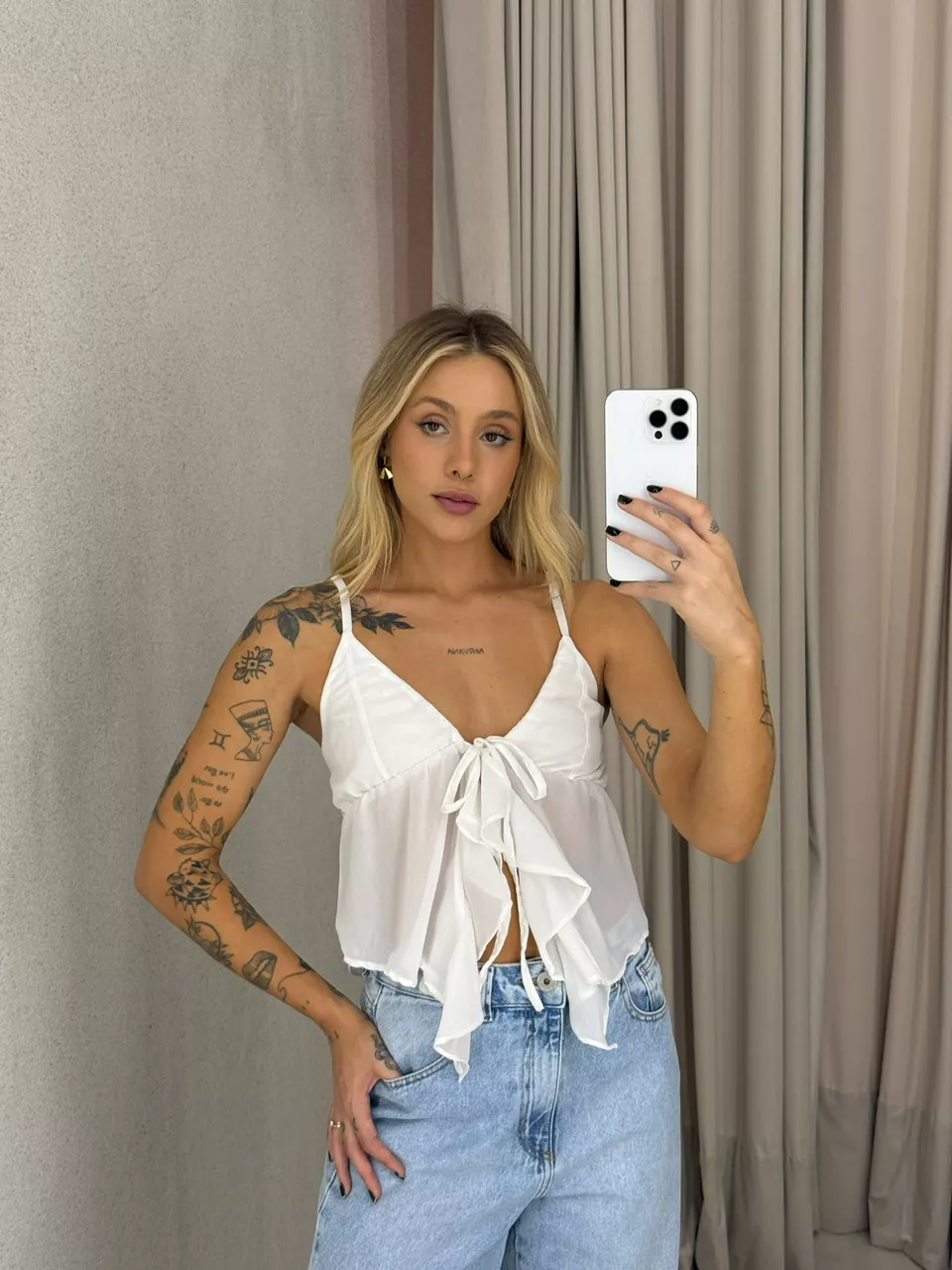 BLUSA MARIA EDUARDA ALÇA OFF