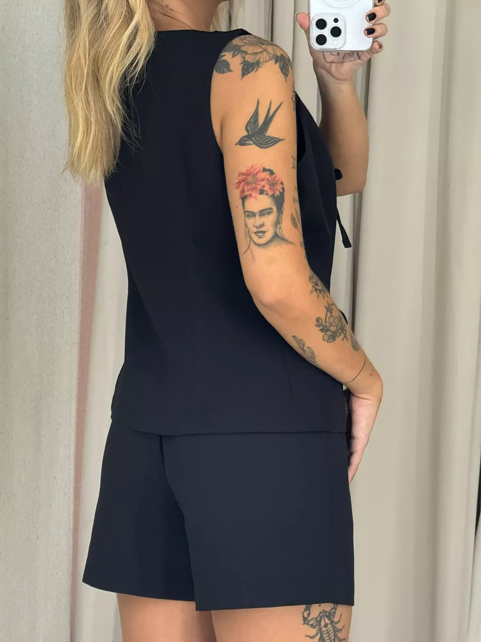 CONJUNTO LUARA SHORT PRETO