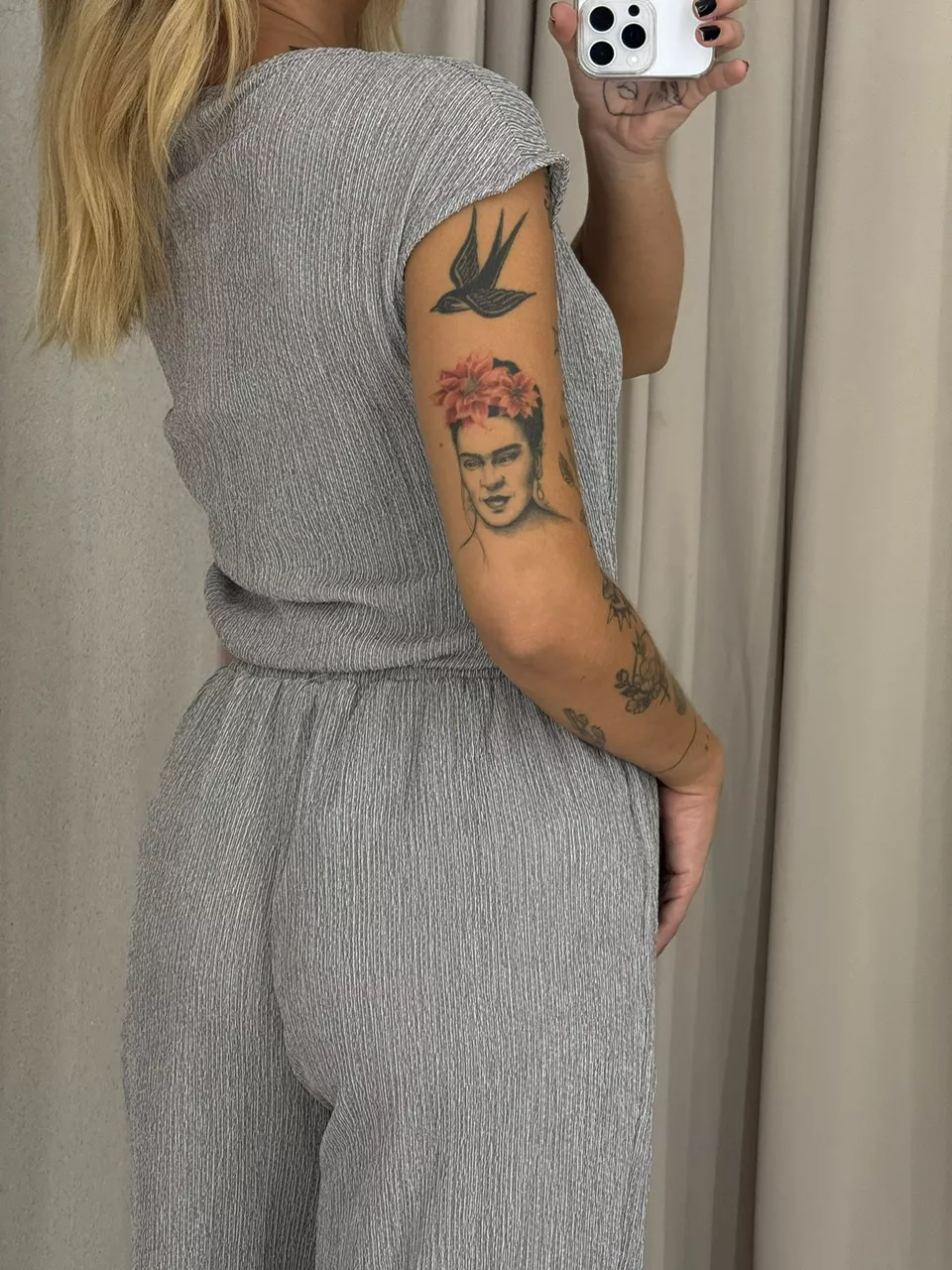 CONJUNTO ELIZABETH CALÇA CINZA