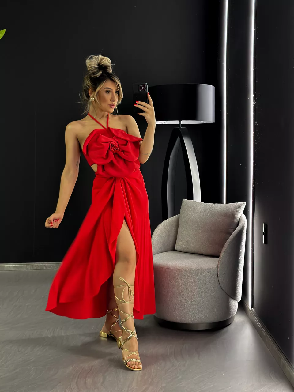 SAIA ANA JÚLIA ENVELOPE vermelha - 0046470007 - CAROLLA FERRARO