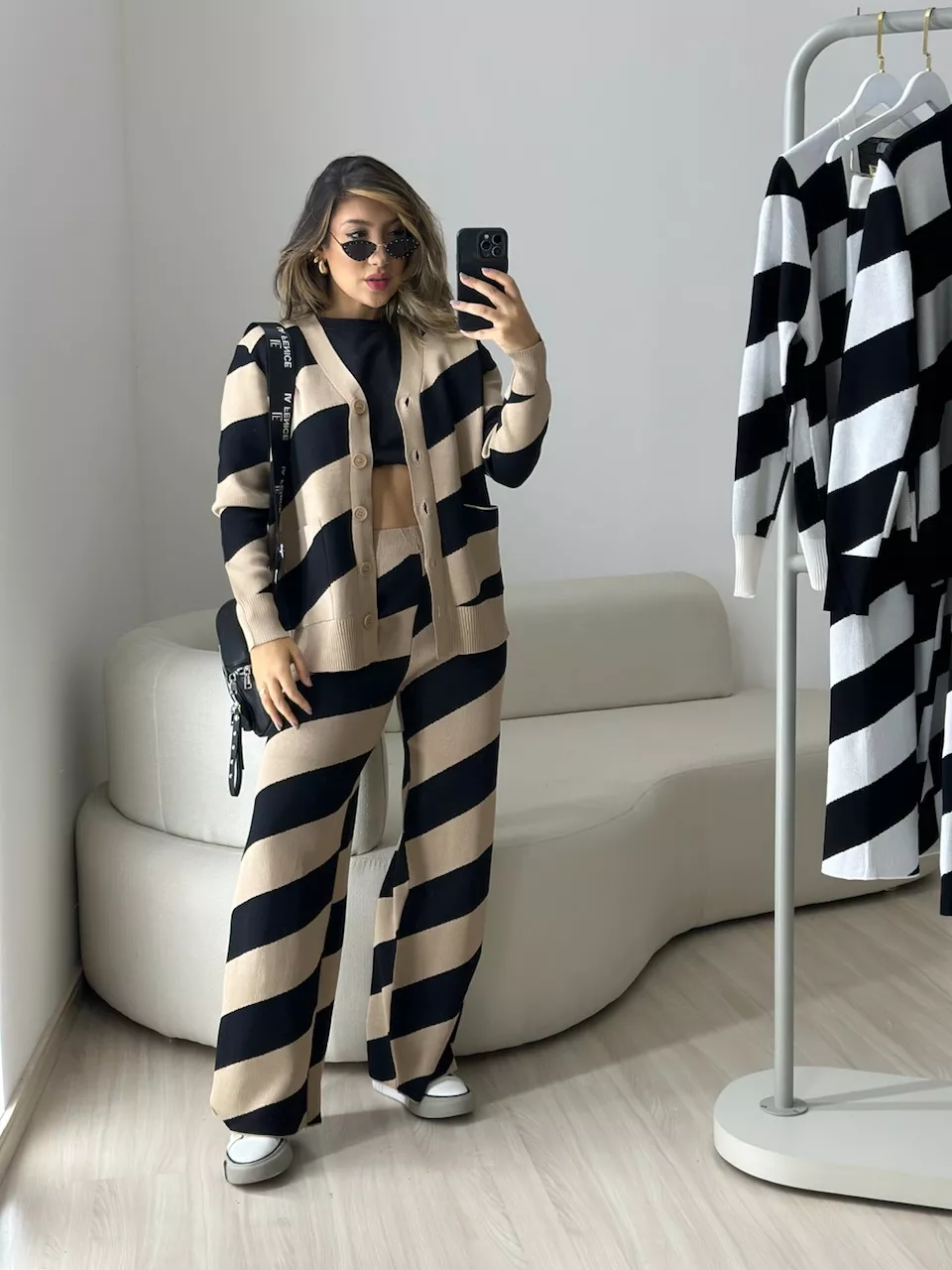 CONJUNTO PAULA LISTRADO NUDE