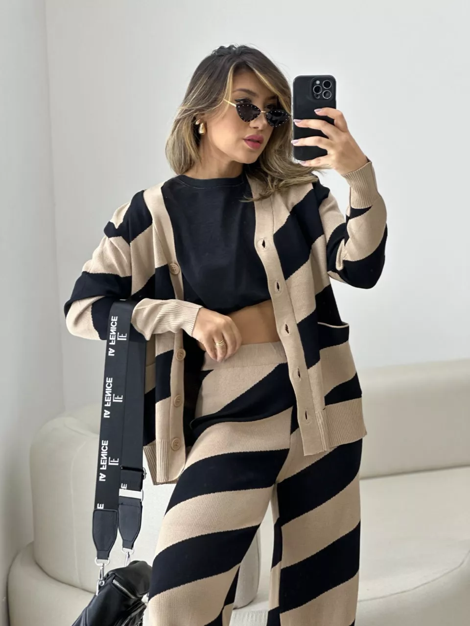 CONJUNTO PAULA LISTRADO NUDE