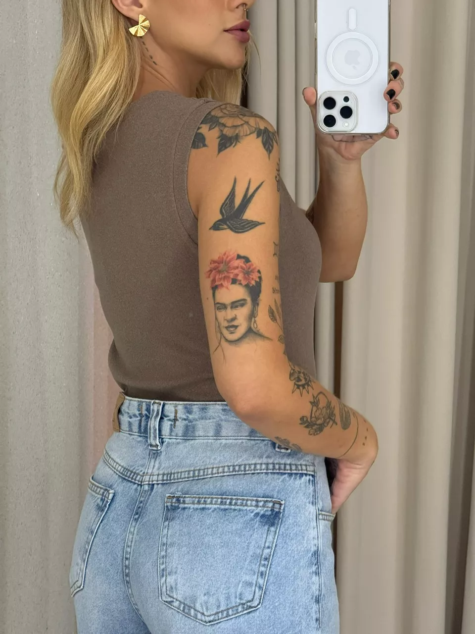 BLUSA ALESSANDRA CAVADA CAPUCCINO 