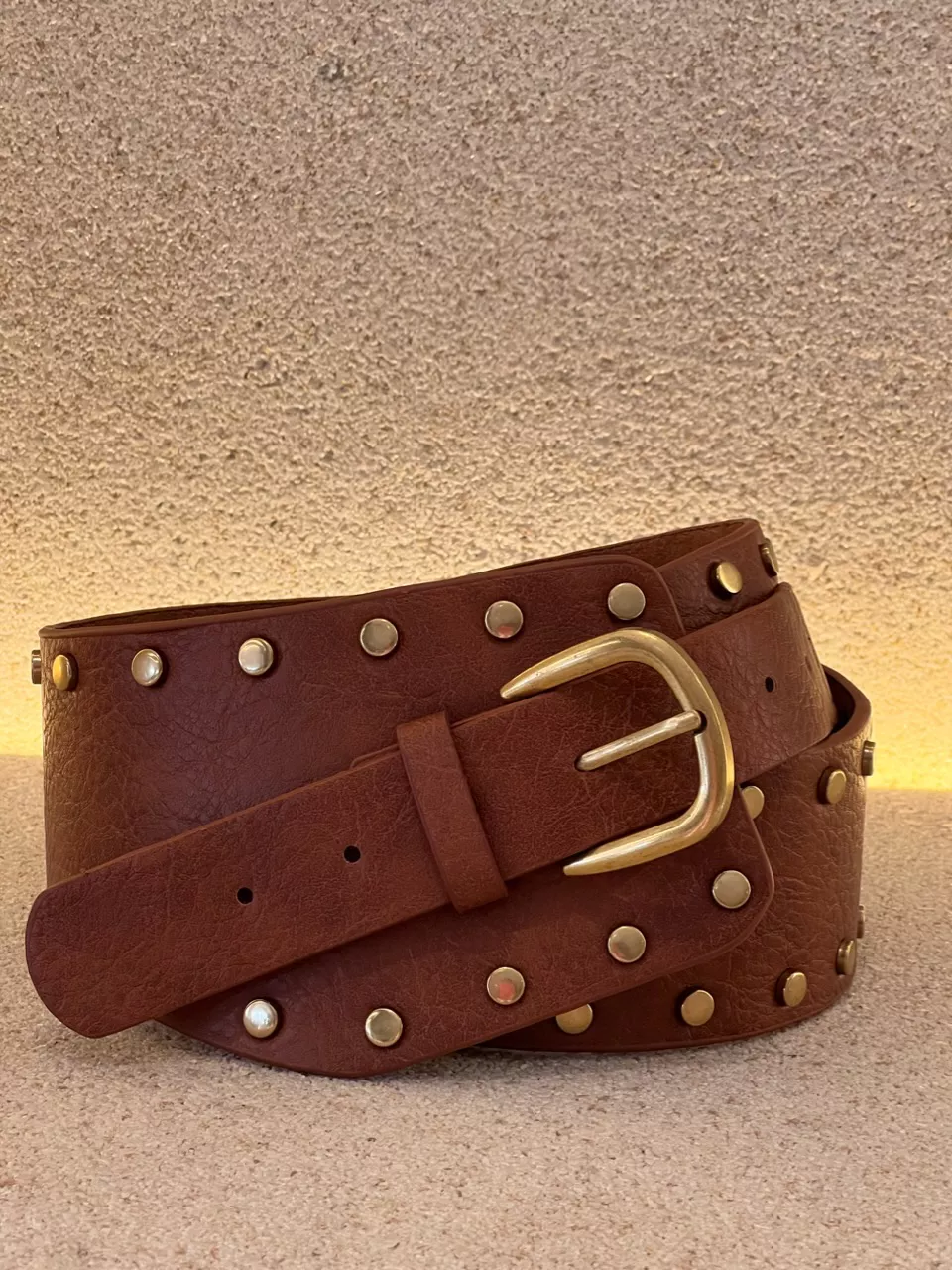 CINTO LEILA BOHO CARAMELO - 0064700095 - CAROLLA FERRARO