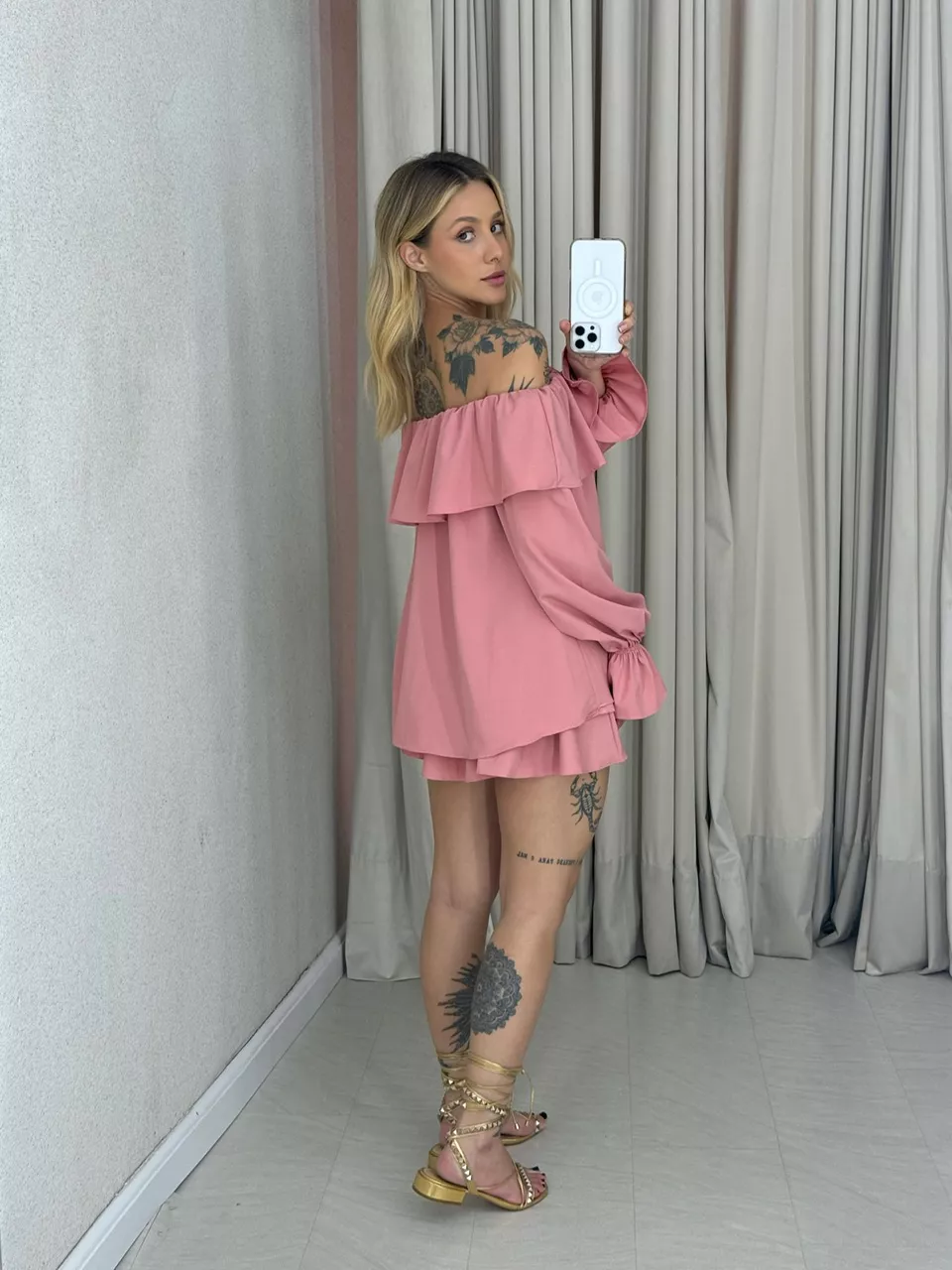 CONJUNTO ZOE BABADOS ROSA