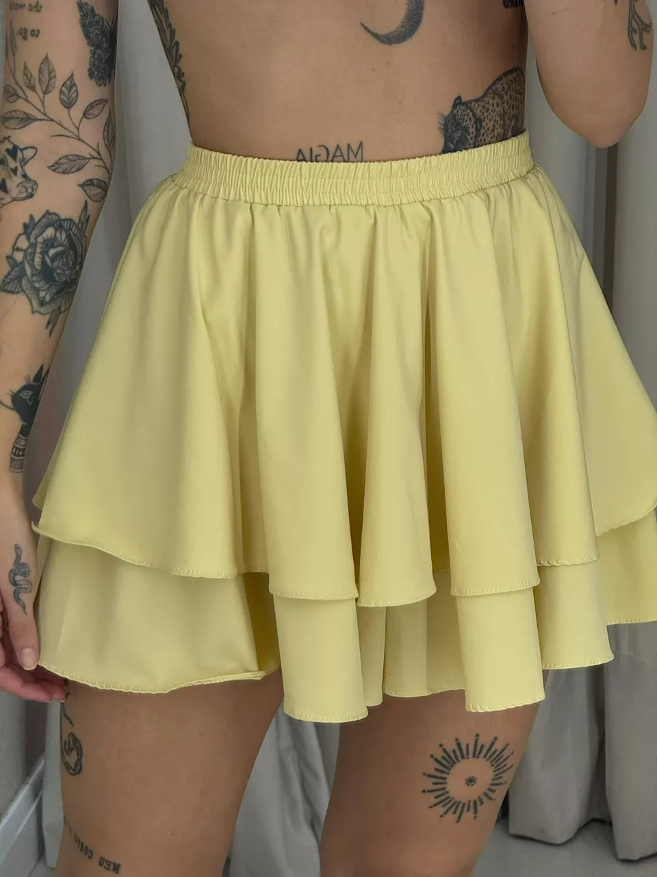 CONJUNTO ZOE BABADOS YELLOW BUTTER