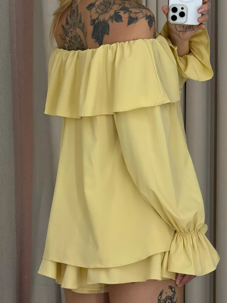 CONJUNTO ZOE BABADOS YELLOW BUTTER