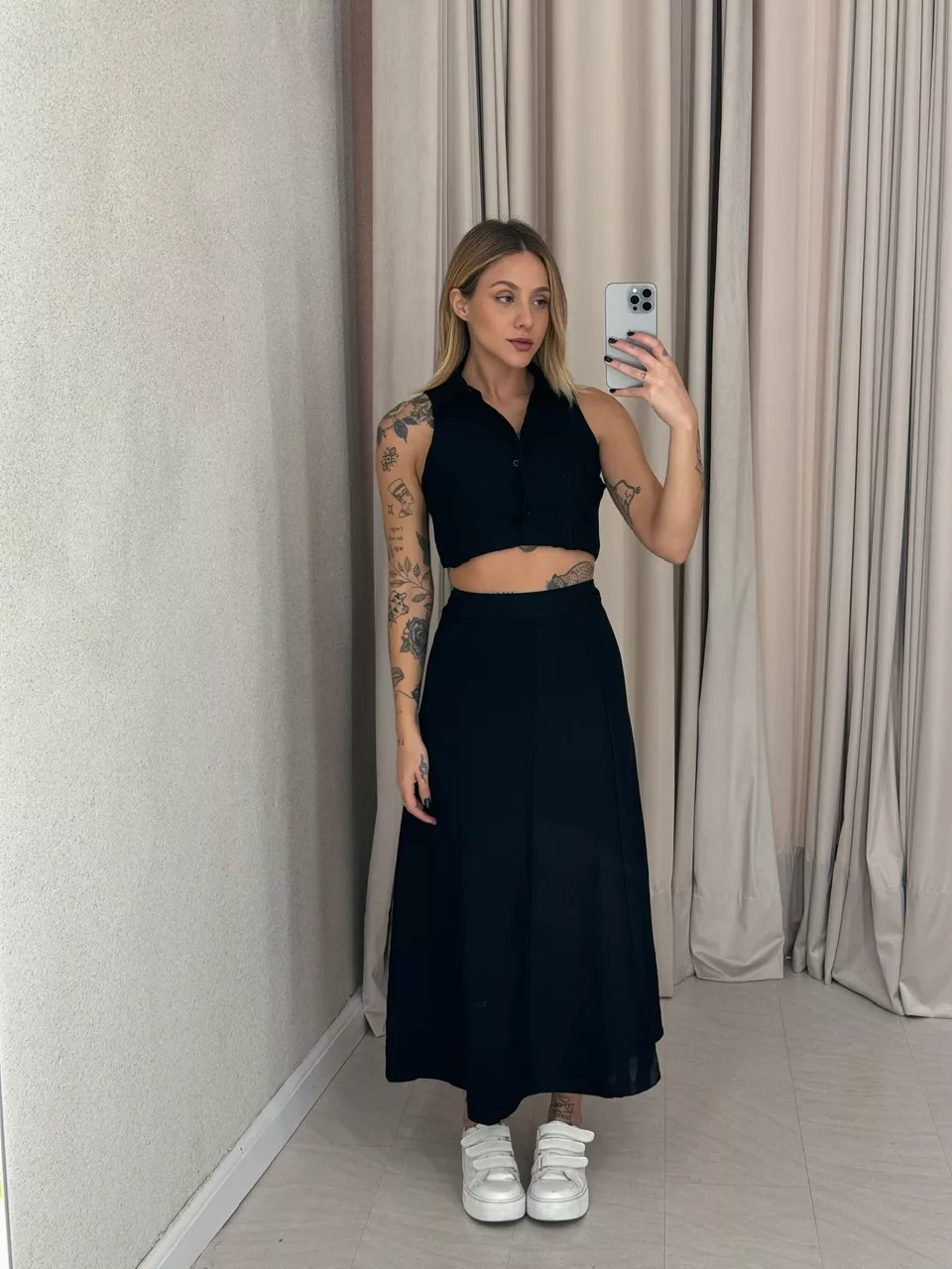 CONJUNTO ANNE COLETE PRETO