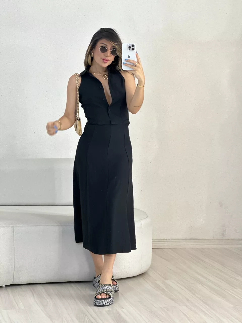 CONJUNTO ANNE COLETE PRETO