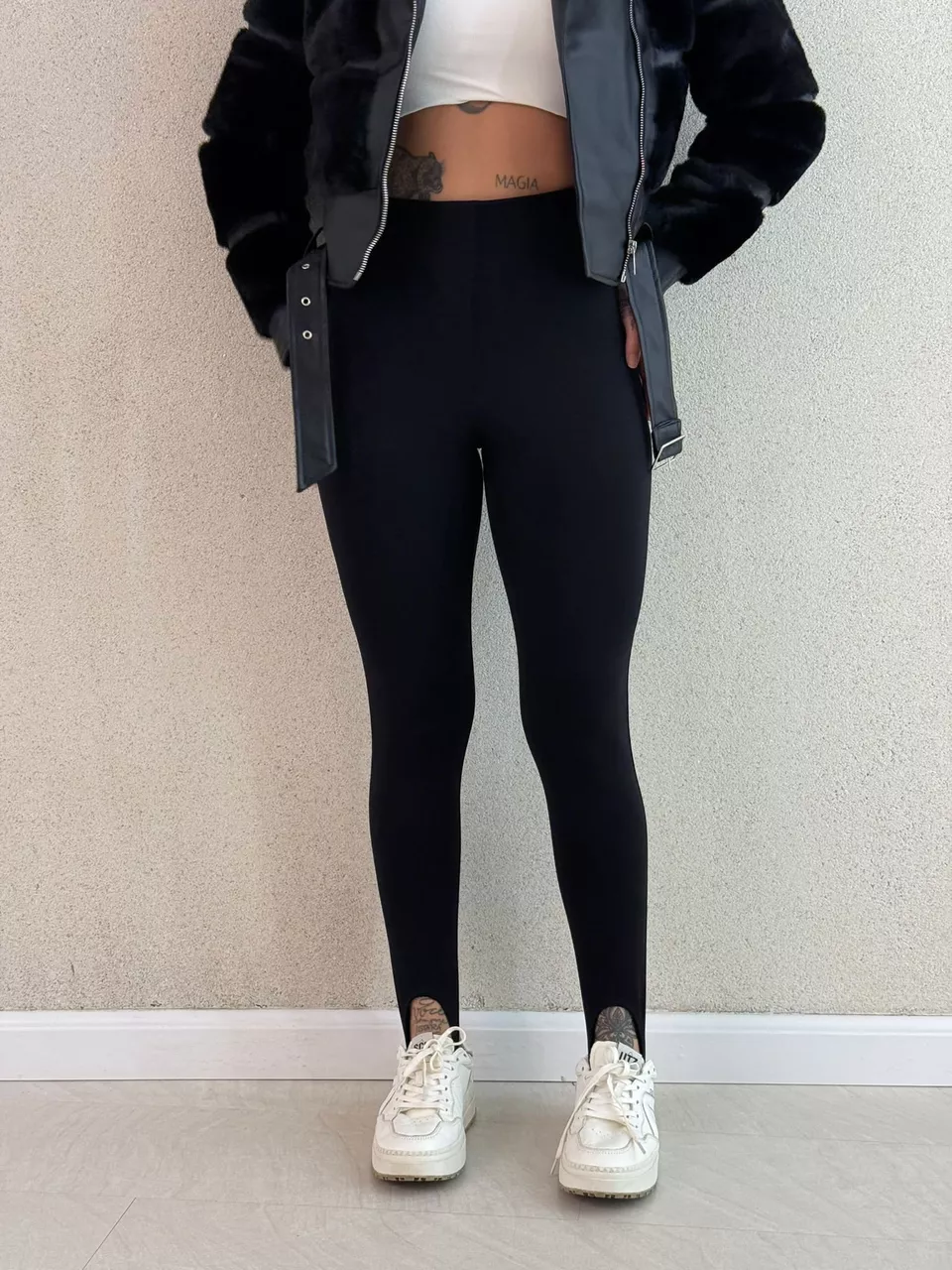 CALÇA LEGGING FLEX LOOP PRETA
