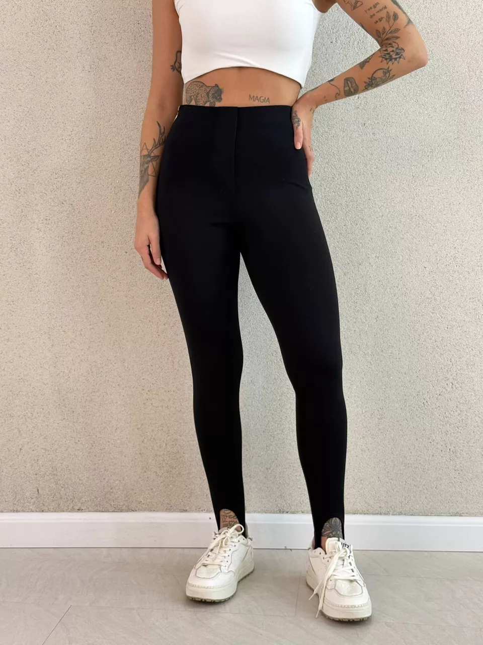 CALÇA LEGGING FLEX LOOP PRETA