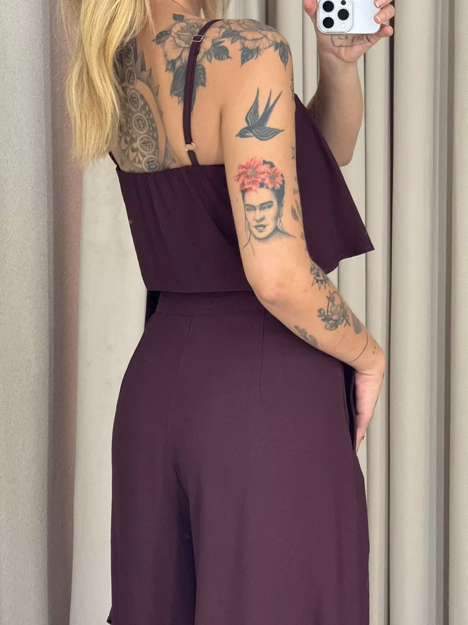 CONJUNTO RAQUEL CROPPED CALÇA UVA