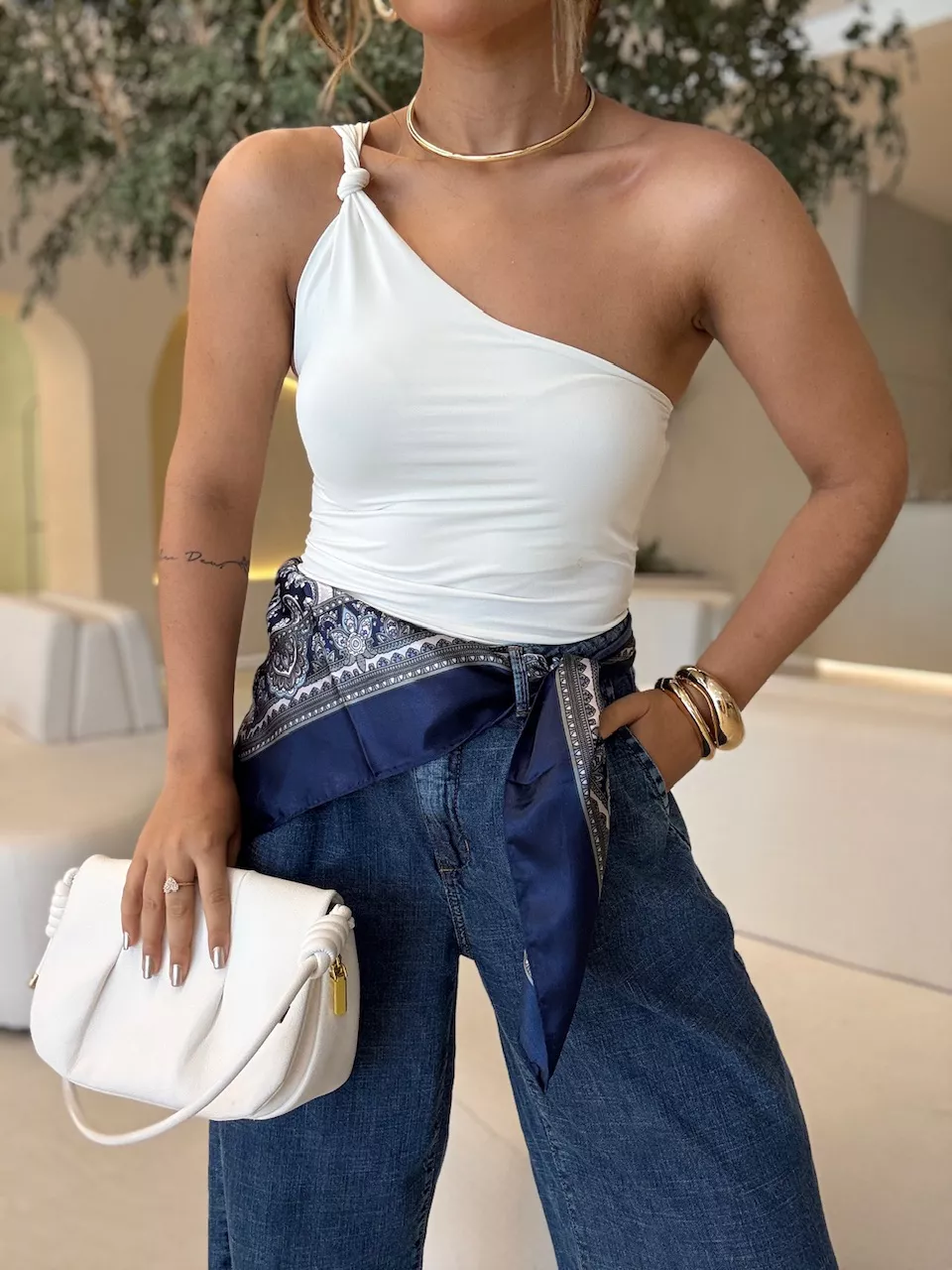 CROPPED FERNANDA CF NÓ OFF - 0063670048 - CAROLLA FERRARO