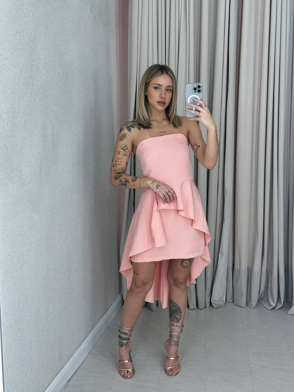 VESTIDO ELENY TOMARA QUE CAIA ROSÊ