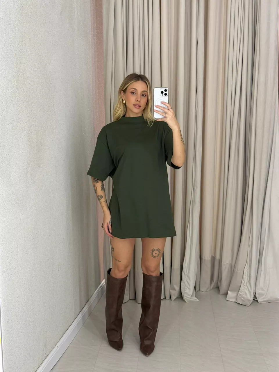 BLUSÃO VICTORIA LISO verde - 0063730014 - CAROLLA FERRARO