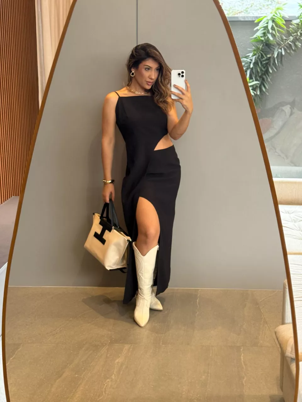 VESTIDO MARIA LUIZA ALÇA PRETO - 0066150032 - CAROLLA FERRARO