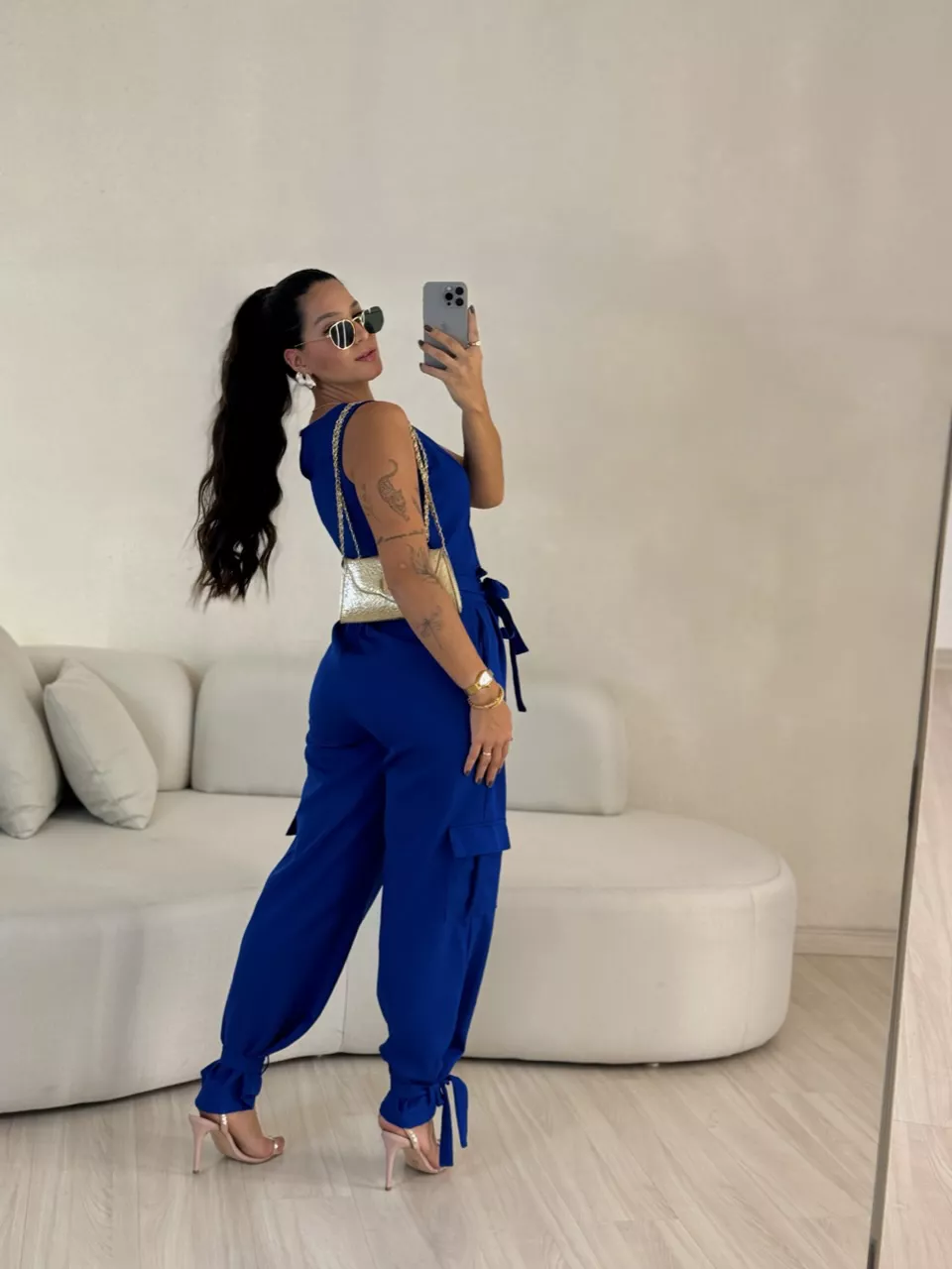 CONJUNTO ANTONIETA CALÇA AZUL