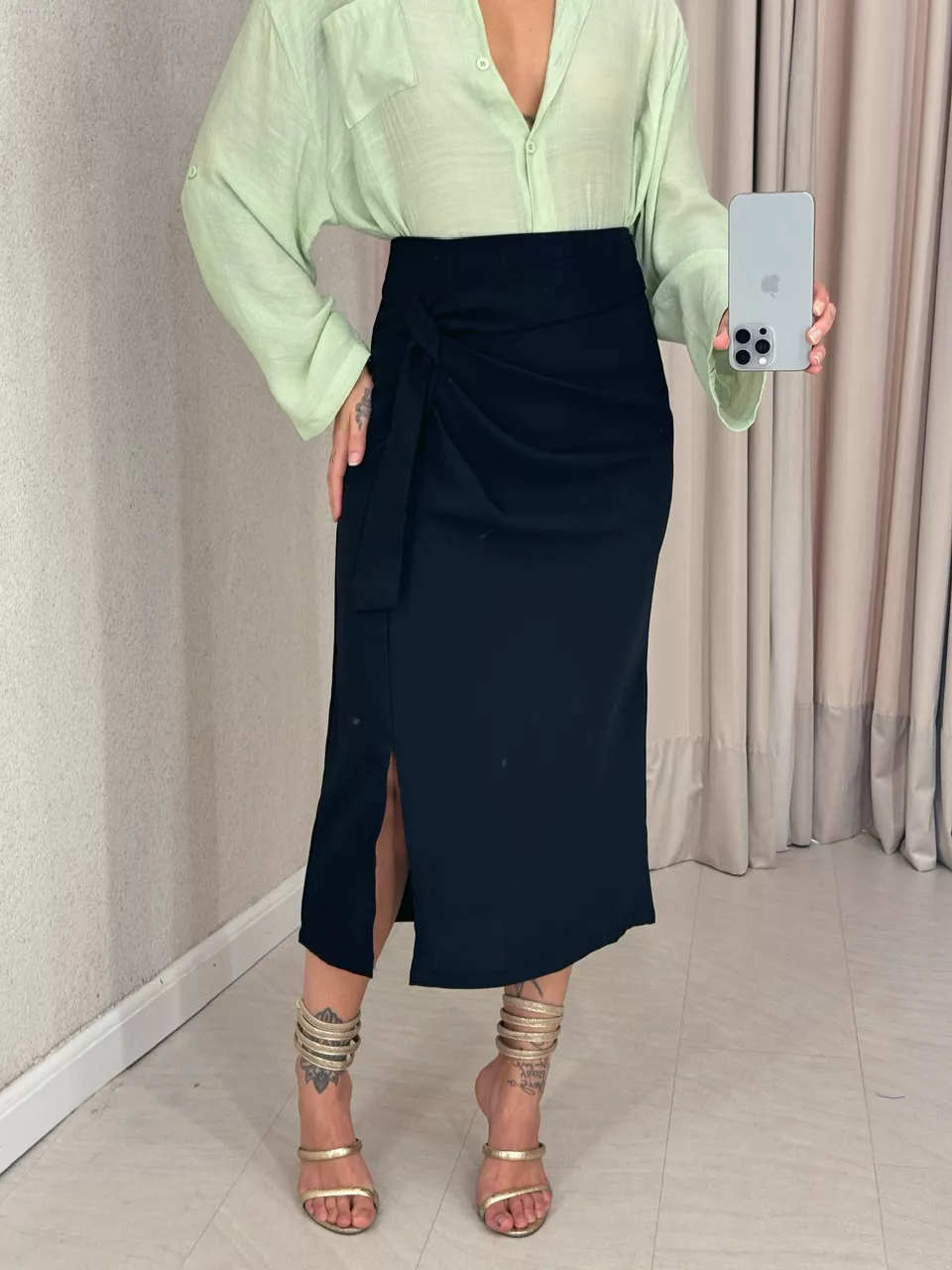 SAIA HELENA MIDI PRETA