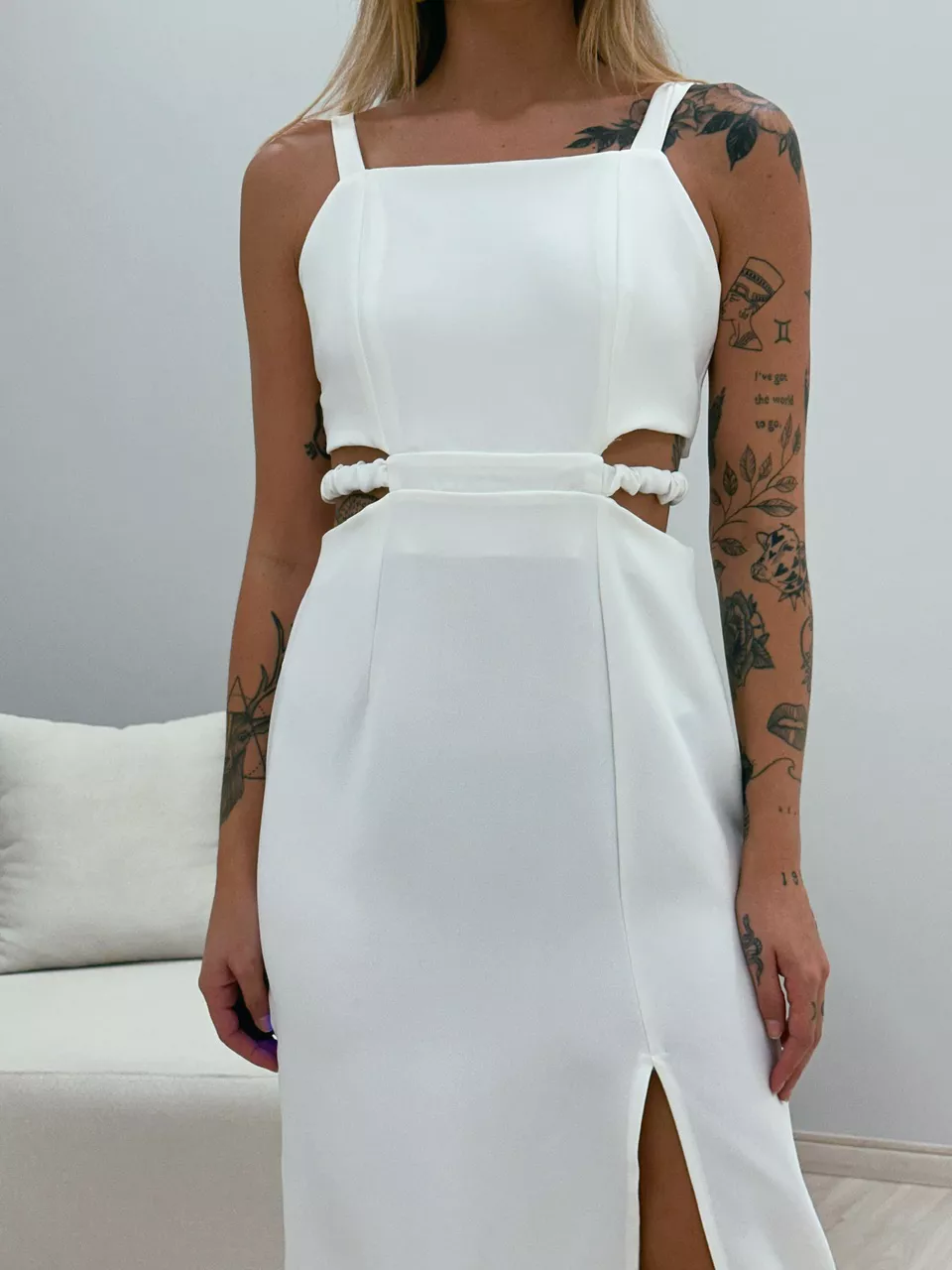 VESTIDO VIVIAN MIDI OFF
