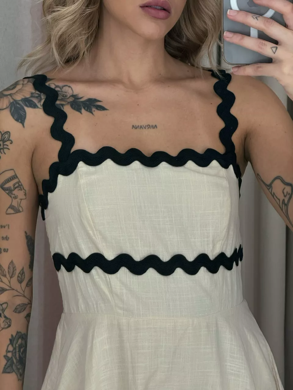 VESTIDO DANDARA CURTO MARFIM