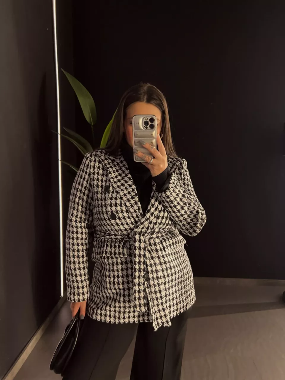 BLAZER CHANEL TWEED PRETO/BRANCO