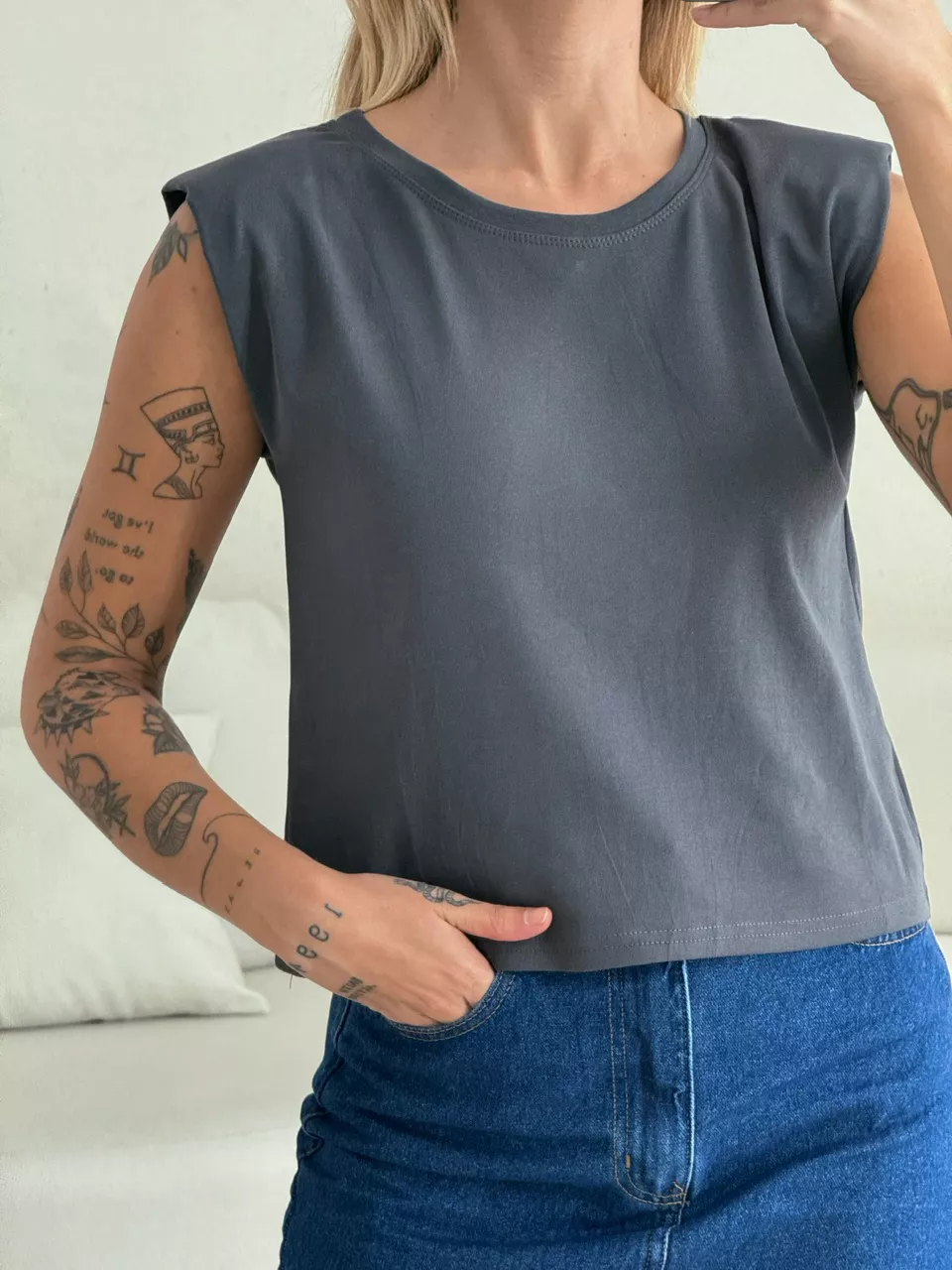 BLUSA CAMILA MUSCLE CHUMBO