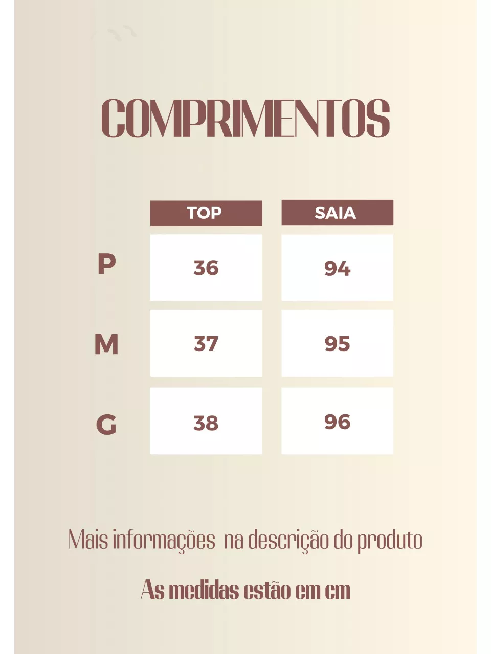 CONJUNTO LINHO SAIA LONGA MARROM