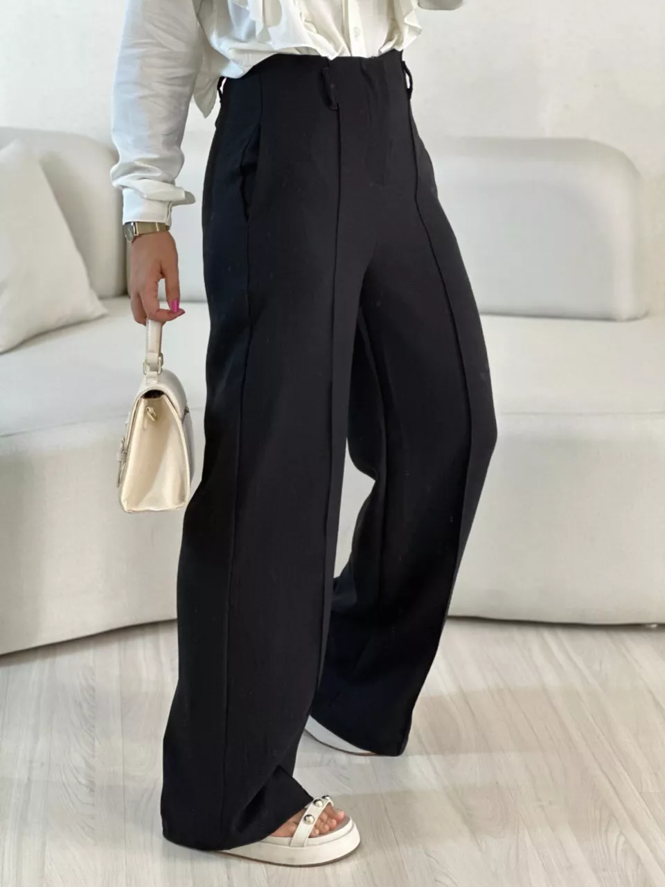 CALÇA ADRIANA PANTALONA PRETO
