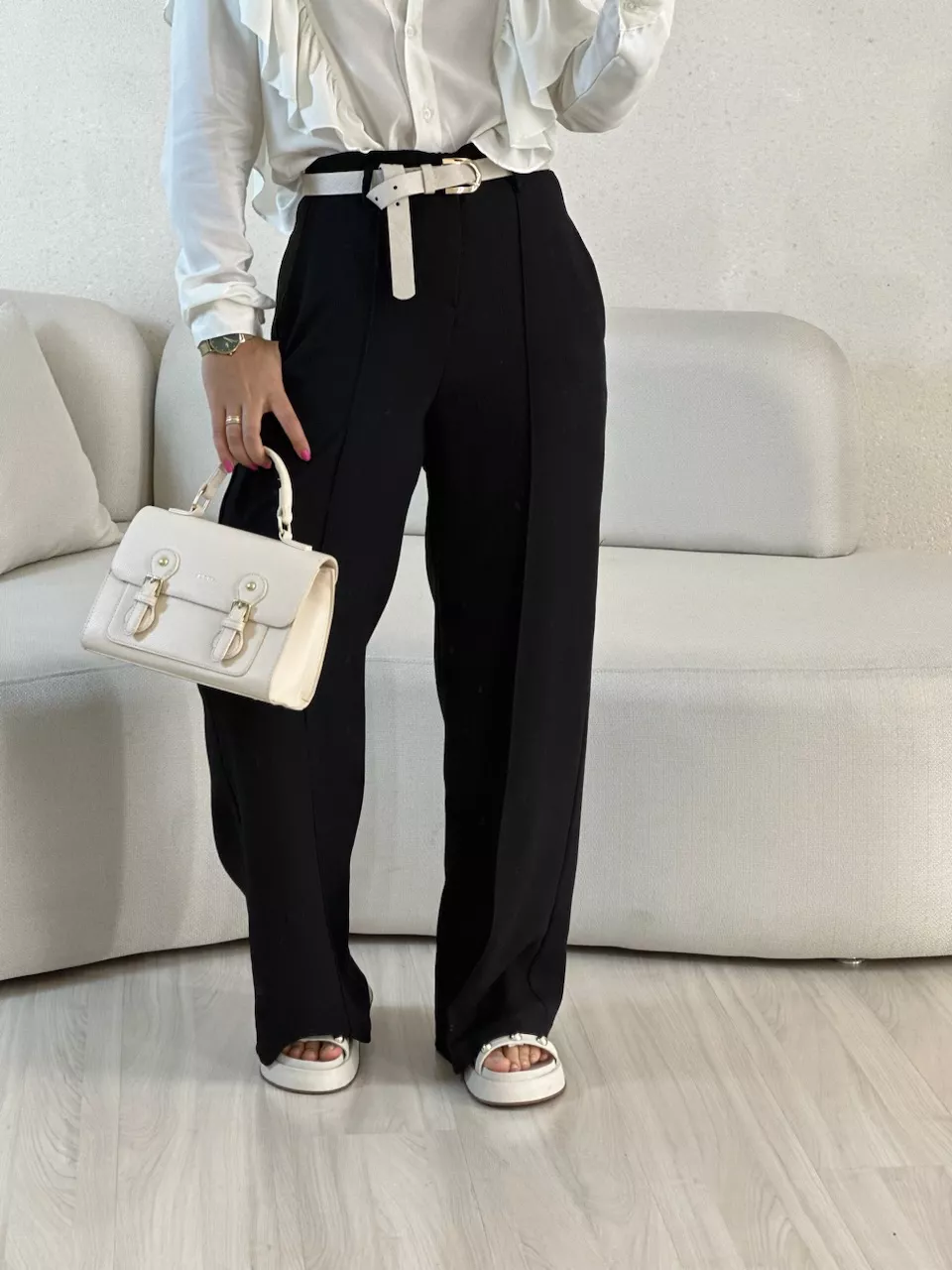 CALÇA ADRIANA PANTALONA PRETO