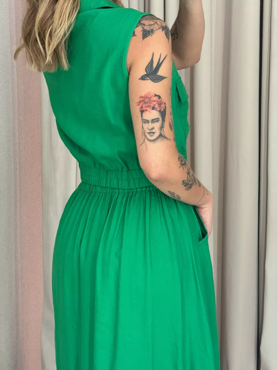 CONJUNTO ÁGATA SAIA VERDE