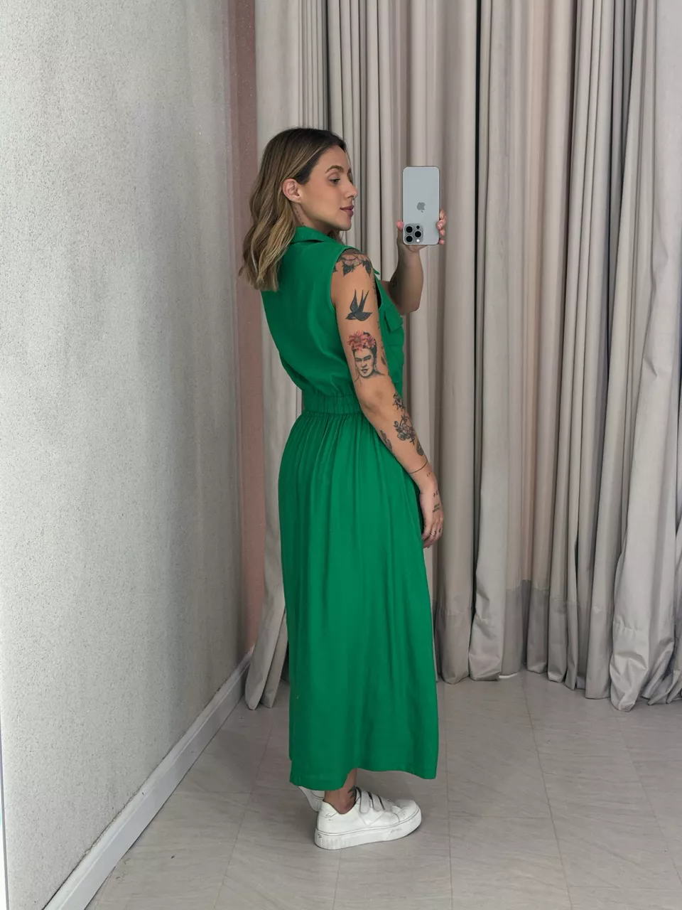 CONJUNTO ÁGATA SAIA VERDE