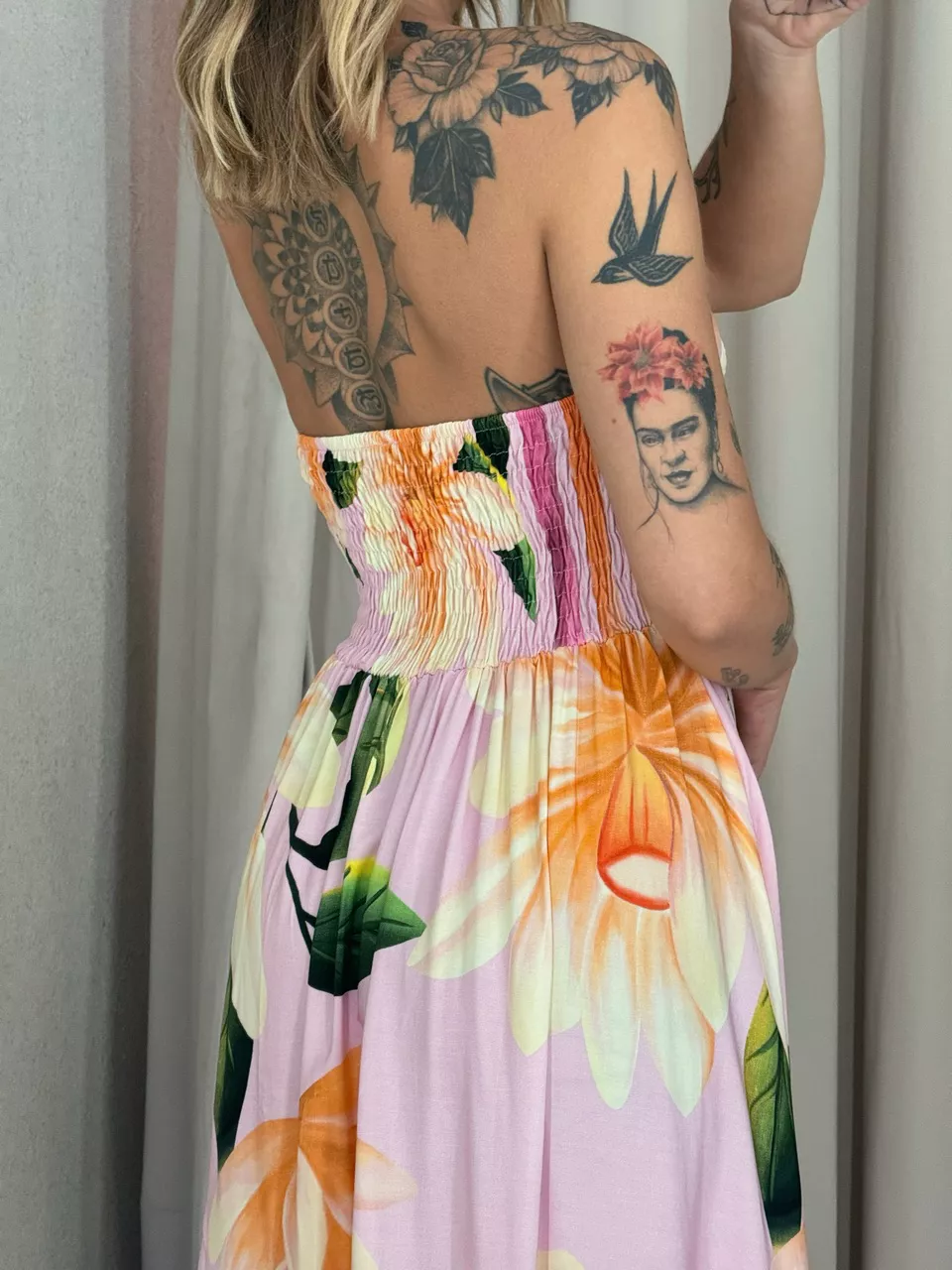 VESTIDO PETÚNIA TOMARA QUE CAIA ROSA