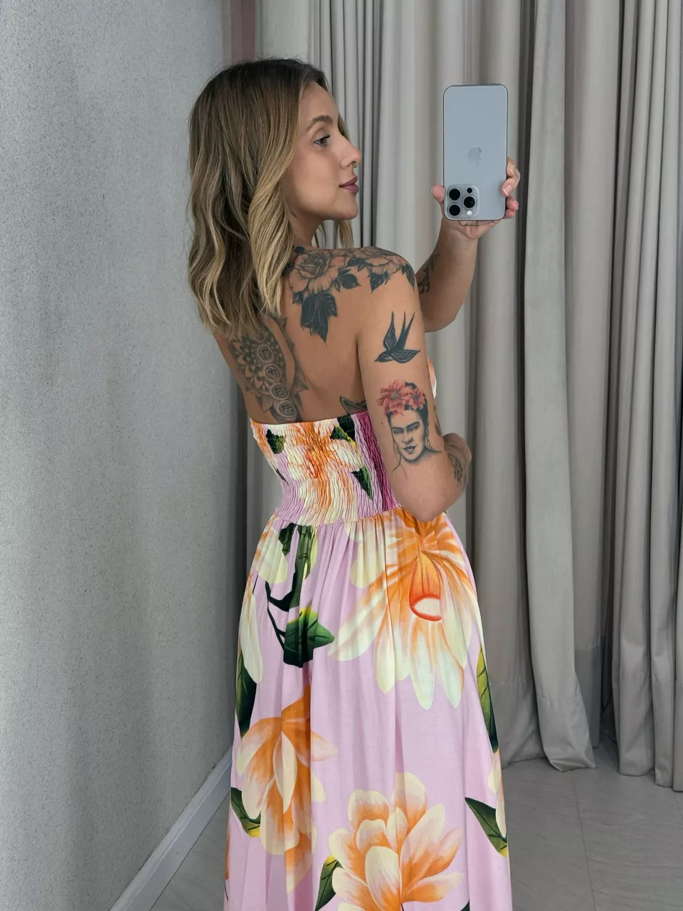 VESTIDO PETÚNIA TOMARA QUE CAIA ROSA