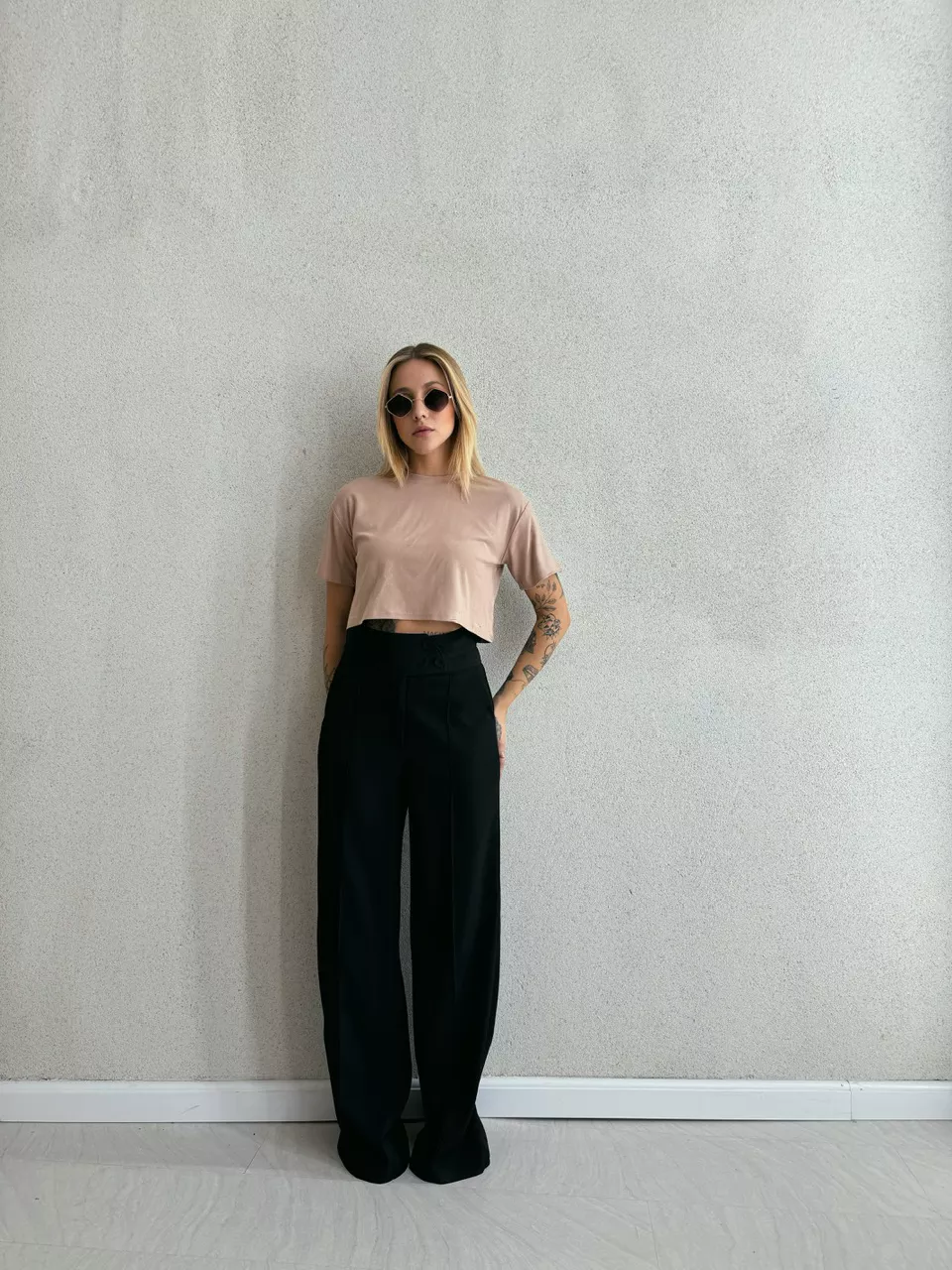 CALÇA MABEL PANTALONA PRETA